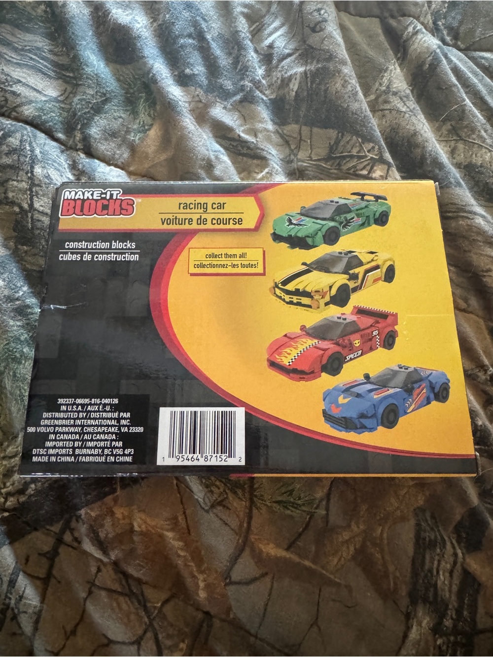 Red Racing Car Building Set - 306 PCS - Picture 2 of 2